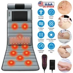 Electric Massage Mat Neck Full Body Heating Vibration Pad Foot. Fixed Price $54.08.