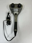 Homedics Hand Held Massager Wand Model PA-100A Dual Pivoting Heads Tested Works!. Fixed Price $19.95.