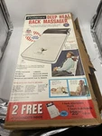 Vtg Pollenex B-130A Black/white Deep Heat Back Massager Full Size W/ Attachment. Fixed Price $42.99.