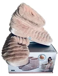 Health Touch Soft Fluffy Massaging Booties Vibration Osfm Pink. Fixed Price $29.99.
