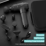 Aerlang Massage Gun 20 Speeds, 6 Heads, Carrying Case 425. Fixed Price $41.82.