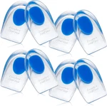 4 Pairs Gel Silicone Heel Pads Cups For Achilles Tendonitis Shoe Wedge Inserts. Fixed Price $14.88.