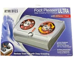 Homedics Foot Pleaser Ultra W/ Infrared Heat Massager Model Fm-cr New Open Box. Fixed Price $44.99.