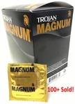 Trojan Magnum Large Pack Of 48 Latex Condoms Free 1-3 Day Shipping. Fixed Price $29.50.