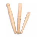 Wooden Acupressure Massage Stick For Relaxation And Acupuncture - 3 Pieces Set. Fixed Price $19.57.