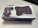 Brookstone Shiatsu Neck And Lumbar Massage Pillow. Fixed Price $28.00.