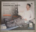 Sharper Image Powerboost Boots Air Compression Leg Recovery Massager Fits 25"+. Fixed Price $149.99.