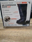 Sharper Image Air Compression Boots Flex Small-medium Size 5'0"- 8". Fixed Price $69.99.