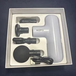 Nepq Pocket Massage Gun SK6 With 4 Heads Rechargeable. Fixed Price $29.99.