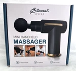 Eternal Living Mini Handheld Usb Rechargable Massager W/ 4 Attachments Nib. Fixed Price $9.99.