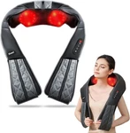 Elomol Neck Shoulder Massager With Heat - Rechargeable Back And Black. Fixed Price $29.95.
