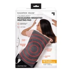 Sharper Image CWT02106 3-HEAT & Massage Calming Massaging Weighted Heating Pad. Fixed Price $59.28.