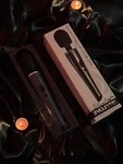 Evolved Mighty Metallic Wand Powerful Rechargeable Massager. Fixed Price $50.00.