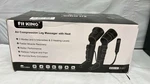 Fit King Air Compression Leg Massager With Heat. Fixed Price $114.99.