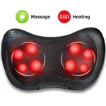 8 Head Shiatsu Shoulder Neck And Back Massager Pillow Heat Deep Kneading Cushion. Fixed Price $27.99.