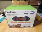 3-IN-1 Back Massager With Heat & Vibration, Smooth Spine Triple Fusion Lumbar. Fixed Price $45.55.