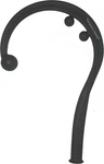 Pressure Point Hook Cane, Back And Neck Massager For Trigger Fibromyalgi. Fixed Price $22.64.