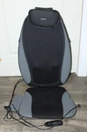 Homedics MCS-380H Shiatsu Pro Plus Heated Massage Cushion Black Gray Working. Fixed Price $38.53.