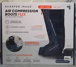 Sharper Image Air Compression Boots Flex Leg Recovery System Massage Large. Fixed Price $99.00.