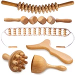 Lianjindun 6 1 Wood Therapy Massage Tools, Maderoterapia Kit, Pcs. Fixed Price $47.22.