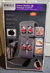 Homedics Shiatsu Heated Shoulder & Back Deluxe Massage Chair Cushion MCS-600H. Fixed Price $80.00.