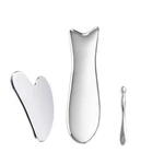 Mokiuer Stainless Steel Gua Sha Tools 3 1 With Pouch,facial Massage.... Fixed Price $20.99.
