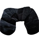 Brookstone Inflatable Pillow Black Neck/head Travel Blow Up Carrying Case Pouch. Fixed Price $11.99.