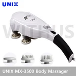 Unix MX-3500 Multi Purpose Handheld Body Massager 4 Heads Kinds Caps. Fixed Price $86.28.