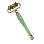 Eurow Luxe Multi-stone Jade Face Roller For Skincare, Puffiness, Multi-color. Fixed Price $30.29.