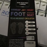 Foot Massager Mat With Remote Plantar Fasciitis & Neuropathy. Fixed Price $50.00.