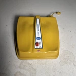Dr Scholls Deluxe Electric Foot Massager No. 413X With Heat Vintage Yellow Works. Fixed Price $24.99.
