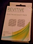 New!! 1 Pair Revitive Circulation Booster Electrode Body Pads. Fixed Price $19.99.