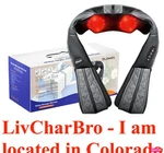 Rechargeable Shiatsu 20 Deep Kneading Nodes Cordless Neck Back Massager Heated. Fixed Price $49.99.