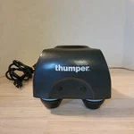 Thumper Mini Pro Electric Handheld Percussion Massager Black 2 Heads Corded. Fixed Price $135.00.