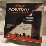 Powerfit Percussion Massager, BK3446Q Tips Included, 5637. Fixed Price $22.99.