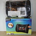 Homedics Shiatsu Lumbar Back Massager Pillow W/heat Red Light BKK-200-1 New. Fixed Price $59.99.