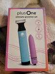 Plusone Intimate Groomer Set Trimmer And Travel Bullet Vibrator. Fixed Price $15.99.
