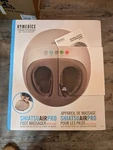 Homedics Shiatsu Air Elite Foot Massager With Heat Box. Fixed Price $35.00.