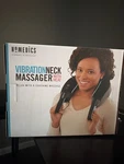 Homedics Vibration Neck Massager With Soothing Heat 2-SPEED Portable Foam New. Fixed Price $20.00.