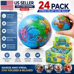 Earth Squeeze Balls Soft Foam Globe Stress Relief Toys Hand Wrist. Fixed Price $9.99.