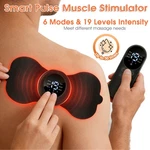 Heating Tens Unit Muscle Therapy Pain Relief Stimulator Machine Pulse Massager. Fixed Price $15.74.