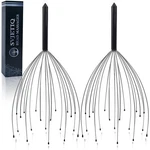 Svjetiq Pack Head Massager Scalp 20 Fingers Handheld Black. Fixed Price $10.50.