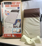 Original Pollenex Back Massager Pad Infra-red Heat 3 Attachments B-1400. Fixed Price $30.00.
