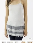 Grace & Lace Top Extender, Nwt, Xl, Ivory. Fixed Price $19.00.