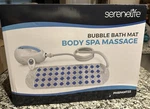 Serenelife Electric Massage Mat For Bath, Body Spa Nib. Fixed Price $65.00.