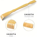 Bamboo Back Scratcher Massage Roller Long Wooden Body Large Stick & Women. Fixed Price $5.90.