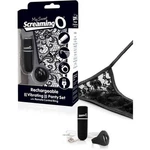 Screaming My Secret Charged Remote Control Panty Vibe Black 1CT. Fixed Price $44.99.
