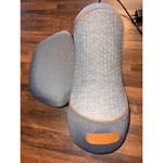 Artuvate Heated Lumbar Support Pillow Grey Vibration Massage Back Cushion. Fixed Price $31.50.