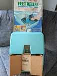 Vintage Pollenex Deep Heat Feet Relief Massaging Foot Bath (1980) Open Box!. Fixed Price $90.00.