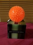 Zen Massage Ball By Innovag-for Feet, Head, Back And Shoulders, Orange. Fixed Price $9.99.